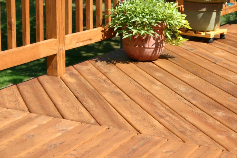 Natural Wood Decks